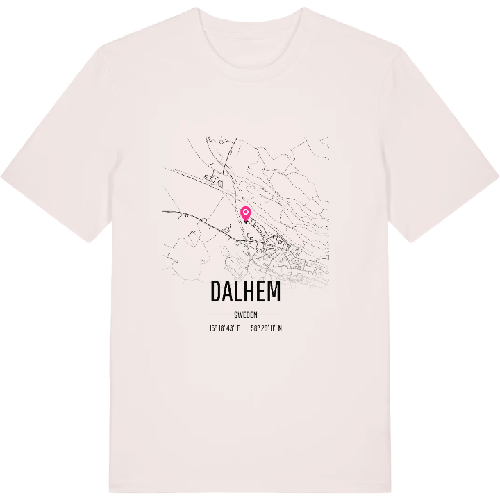 Dalhem karta t-shirt – t-shirt från PinShirt
