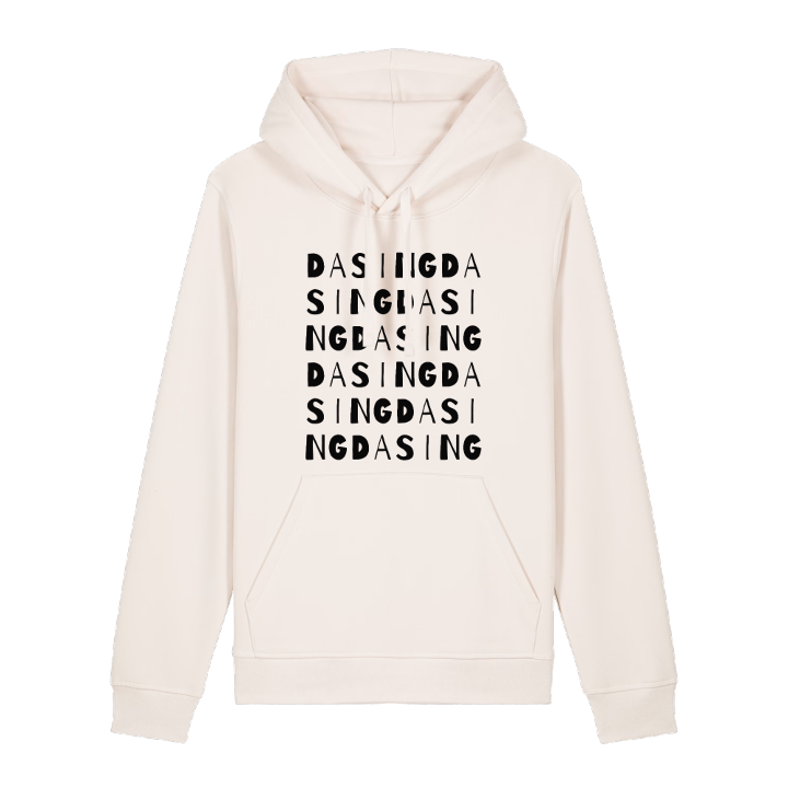 Dasing ordlek hoodie – hoodie från PinShirt