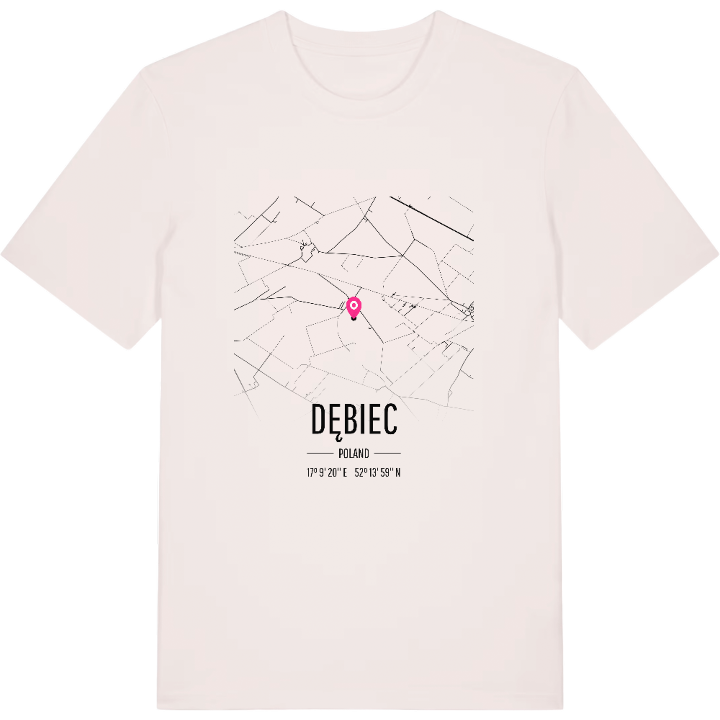 Dębiec karta t-shirt – t-shirt från PinShirt