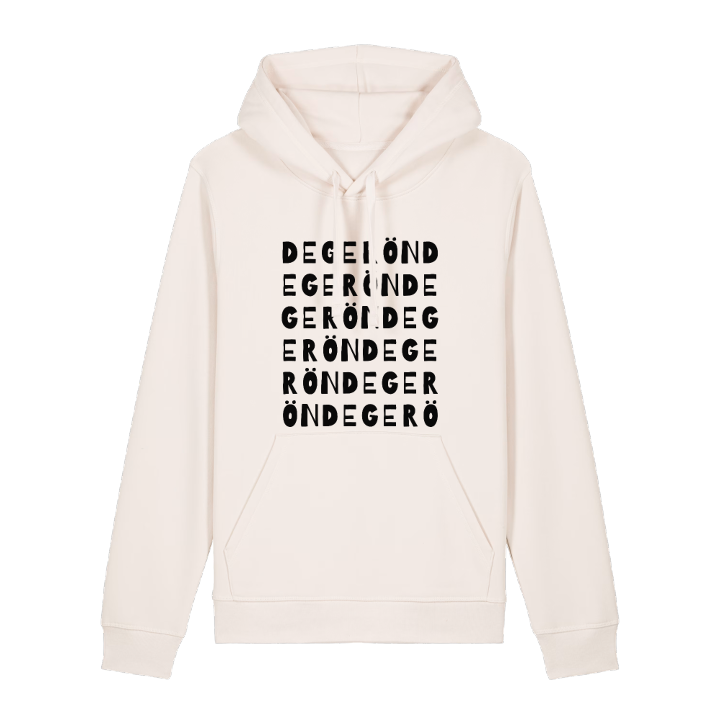 Degerön ordlek hoodie – hoodie från PinShirt