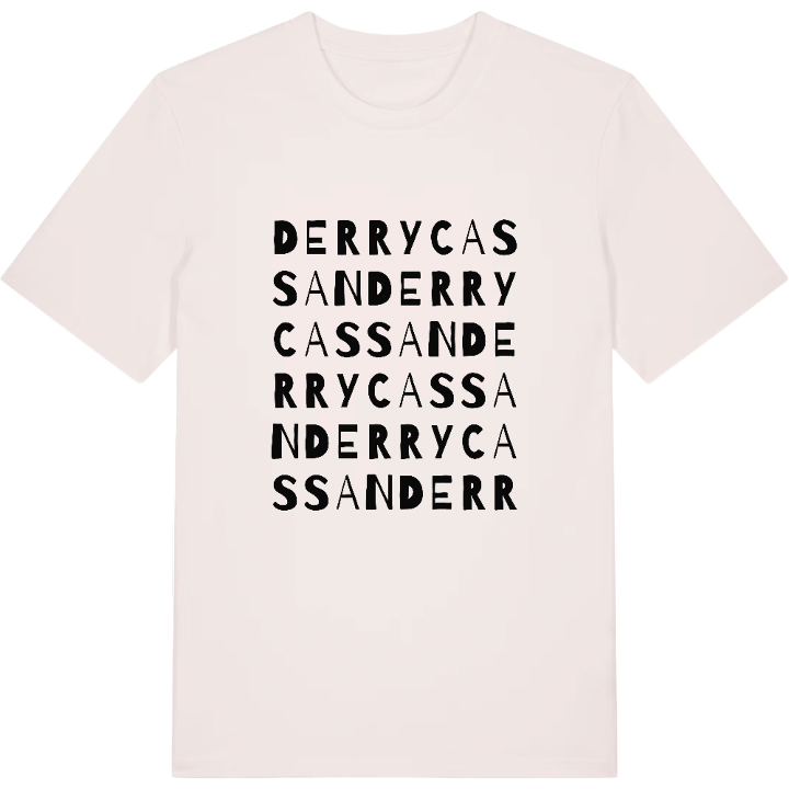 Derrycassan ordlek t-shirt – t-shirt från PinShirt