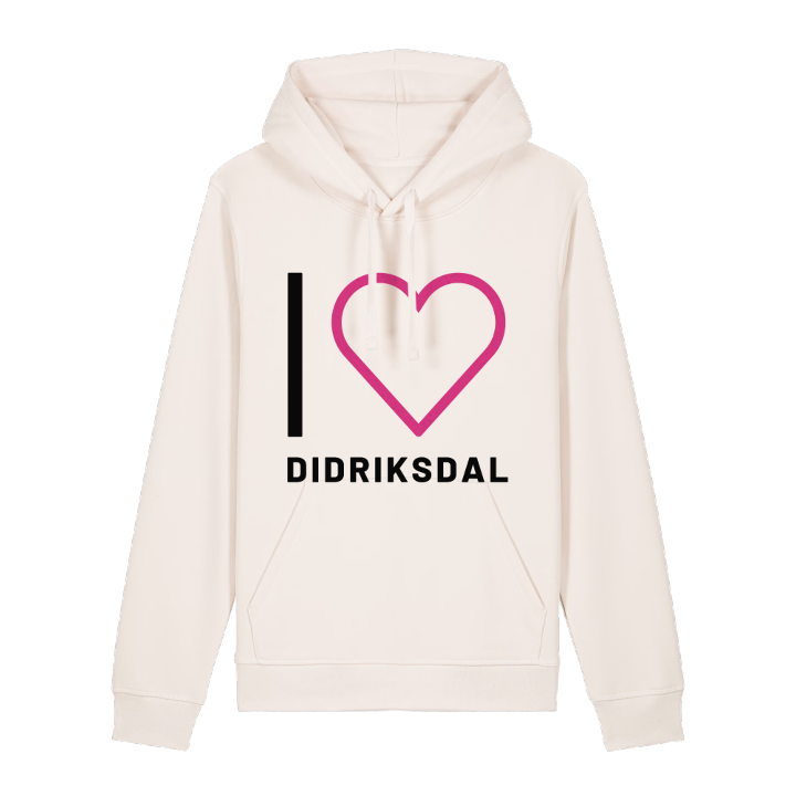 Jag älskar Didriksdal hoodie stort tryck – hoodie från PinShirt