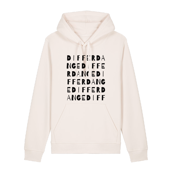Differdange ordlek hoodie – hoodie från PinShirt