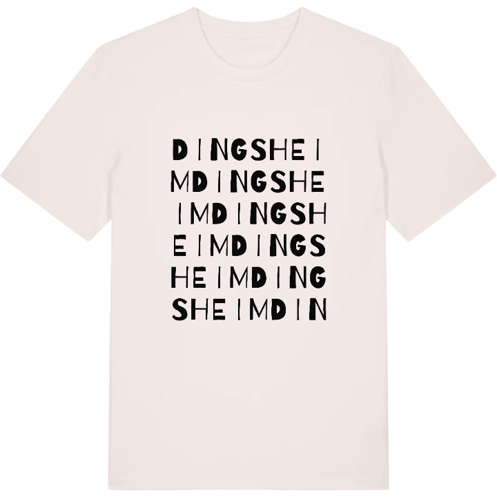 Dingsheim ordlek t-shirt – t-shirt från PinShirt