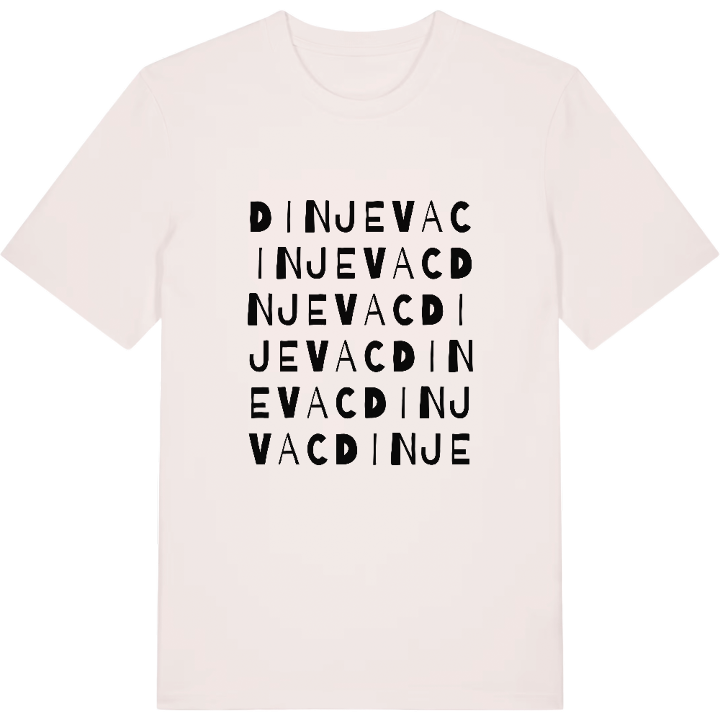 Dinjevac ordlek t-shirt – t-shirt från PinShirt