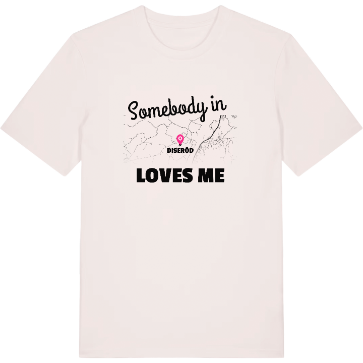 Någon i Diseröd älskar mig t-shirt – t-shirt från PinShirt