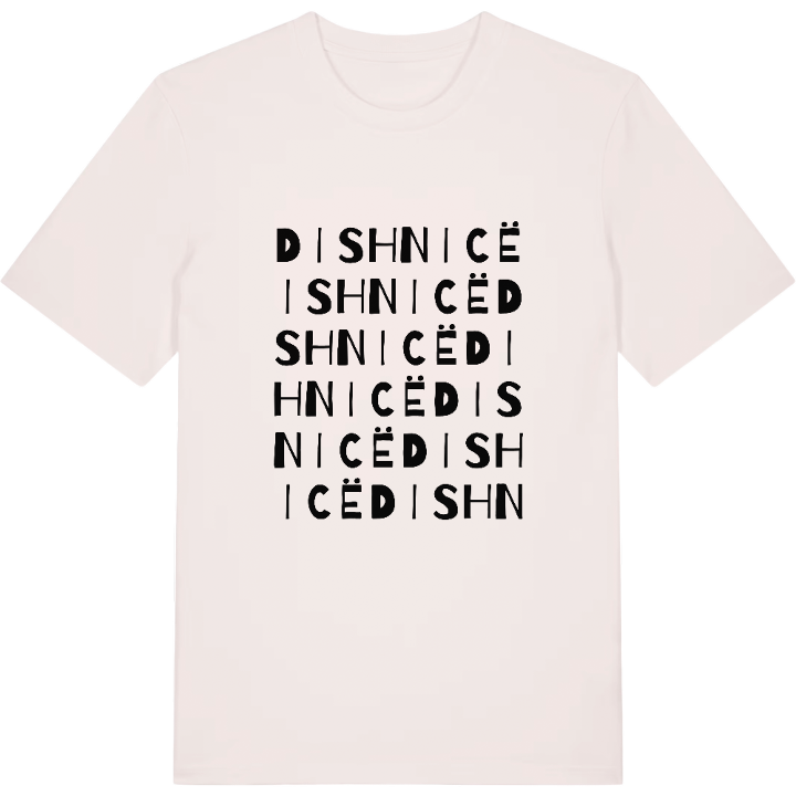 Dishnicë ordlek t-shirt – t-shirt från PinShirt