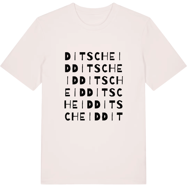 Ditscheid ordlek t-shirt – t-shirt från PinShirt