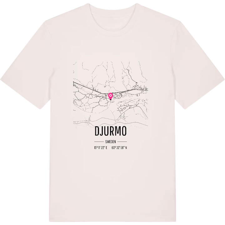 Djurmo karta t-shirt – t-shirt från PinShirt