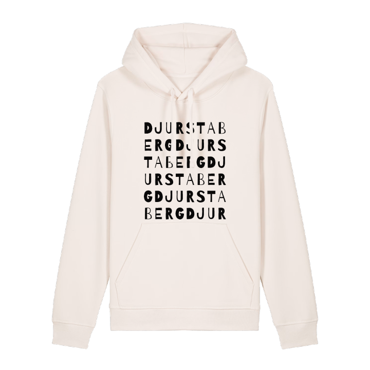 Djurstaberg ordlek hoodie – hoodie från PinShirt