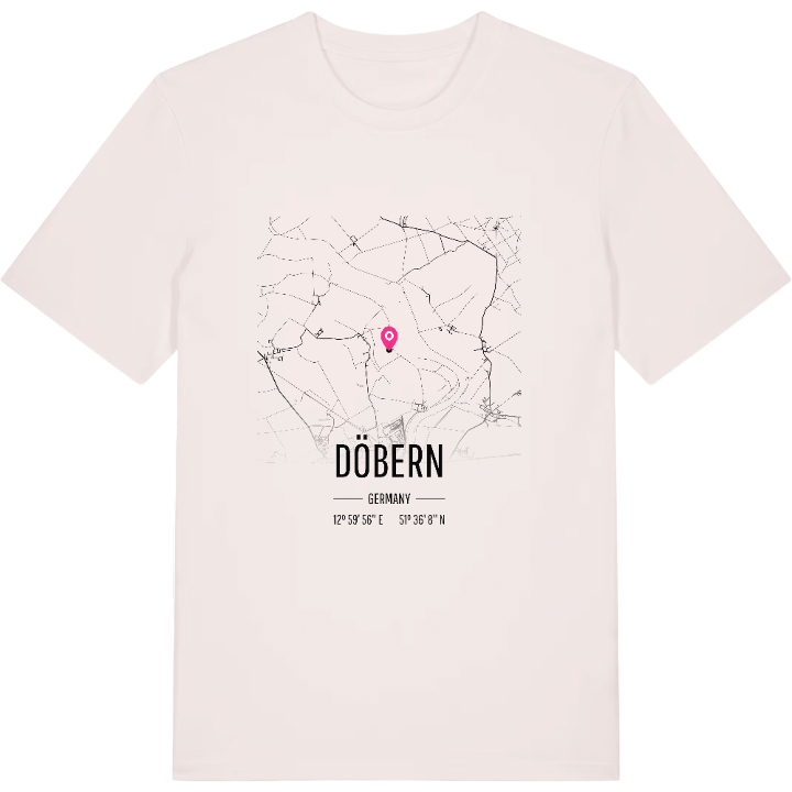Döbern karta t-shirt – t-shirt från PinShirt