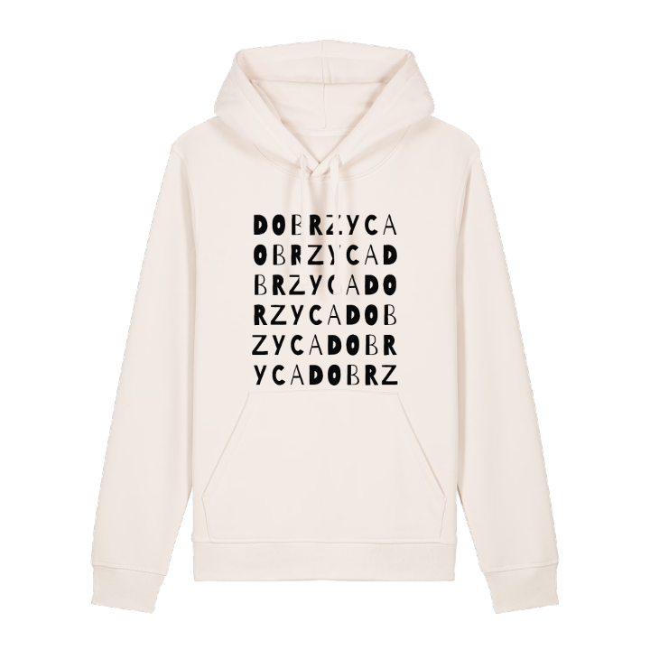 Dobrzyca ordlek hoodie – hoodie från PinShirt
