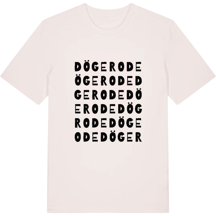 Dögerode ordlek t-shirt – t-shirt från PinShirt