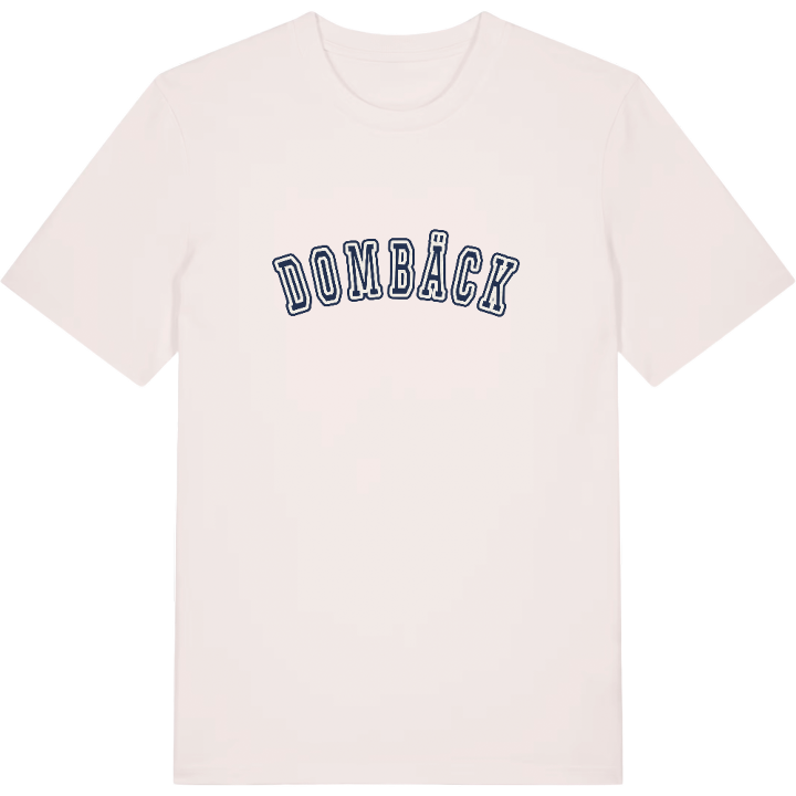 Dombäck college t-shirt – t-shirt från PinShirt