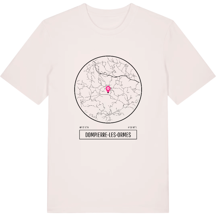Dompierre-les-Ormes t-shirt – t-shirt från PinShirt