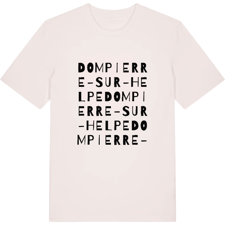 Dompierre-sur-Helpe ordlek t-shirt – t-shirt från PinShirt
