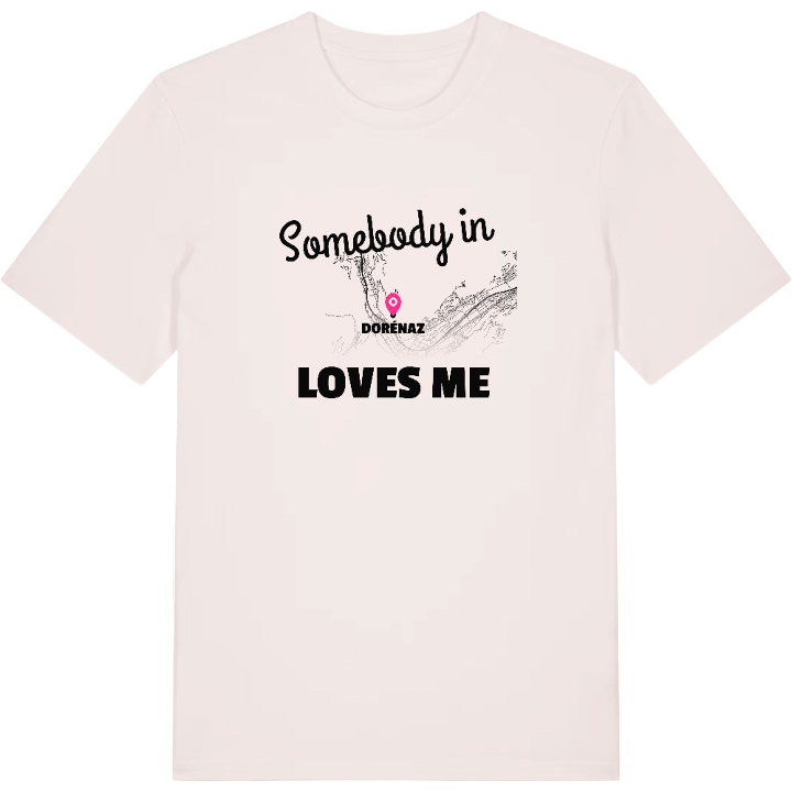 Någon i Dorénaz älskar mig t-shirt – t-shirt från PinShirt