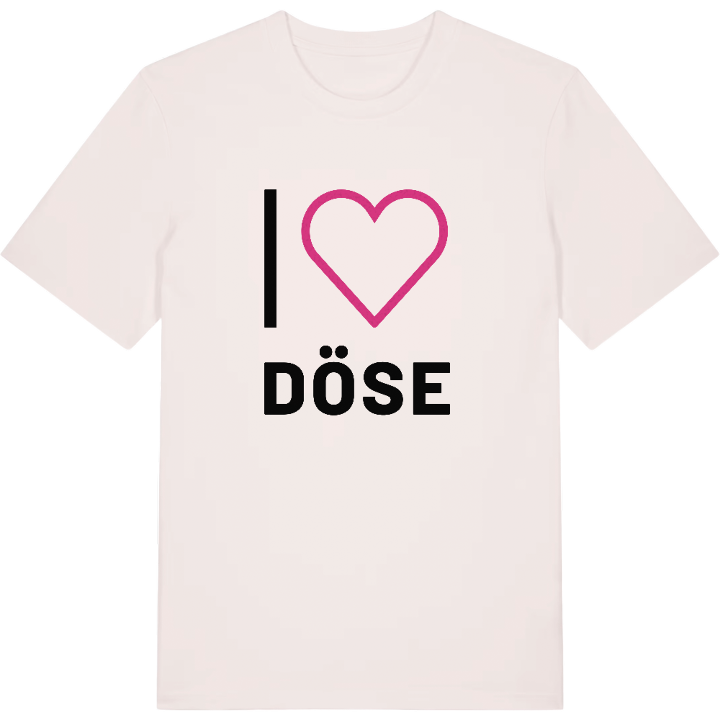 Jag älskar Döse t-shirt stort tryck – t-shirt från PinShirt