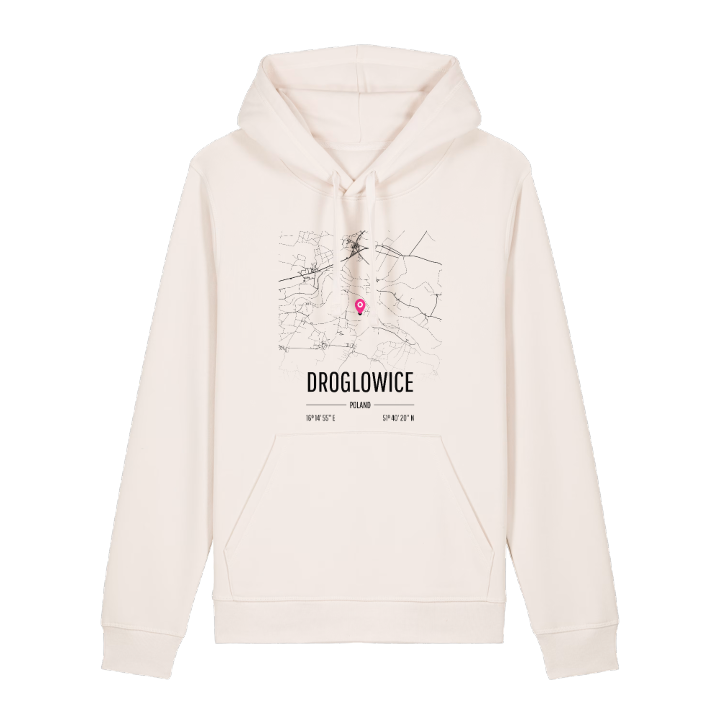 Droglowice karta hoodie – hoodie från PinShirt