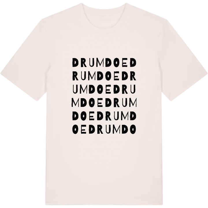 Drumdoe ordlek t-shirt – t-shirt från PinShirt