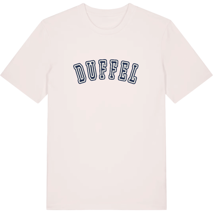 Duffel college t-shirt – t-shirt från PinShirt