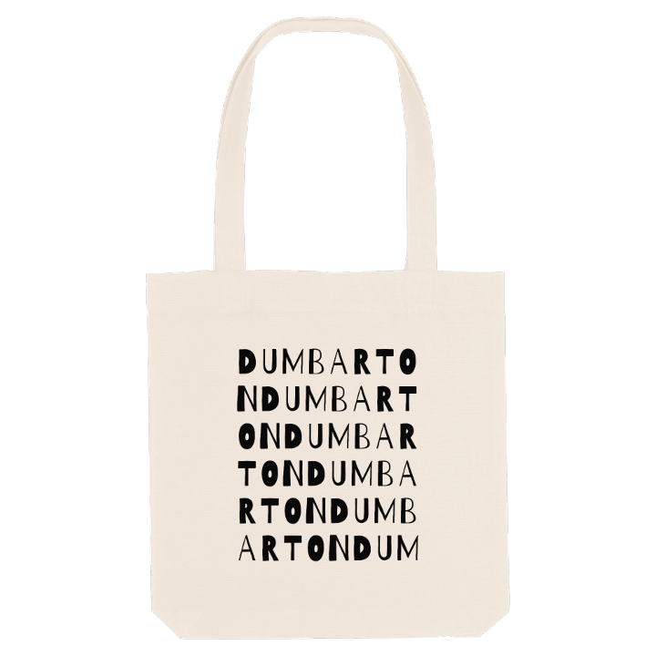 Dumbarton ordlek tygkasse – tygkasse från PinShirt