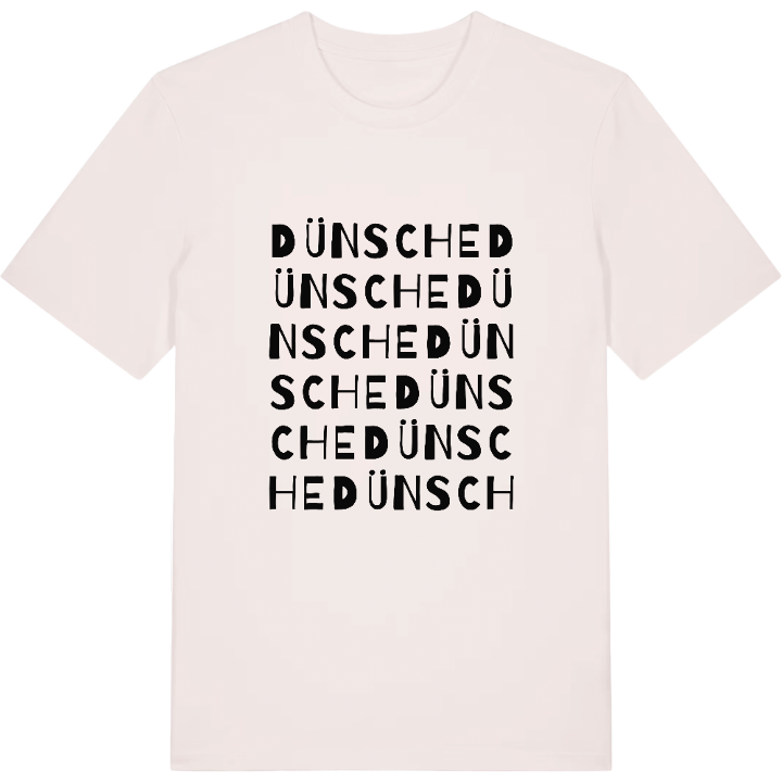 Dünsche ordlek t-shirt – t-shirt från PinShirt