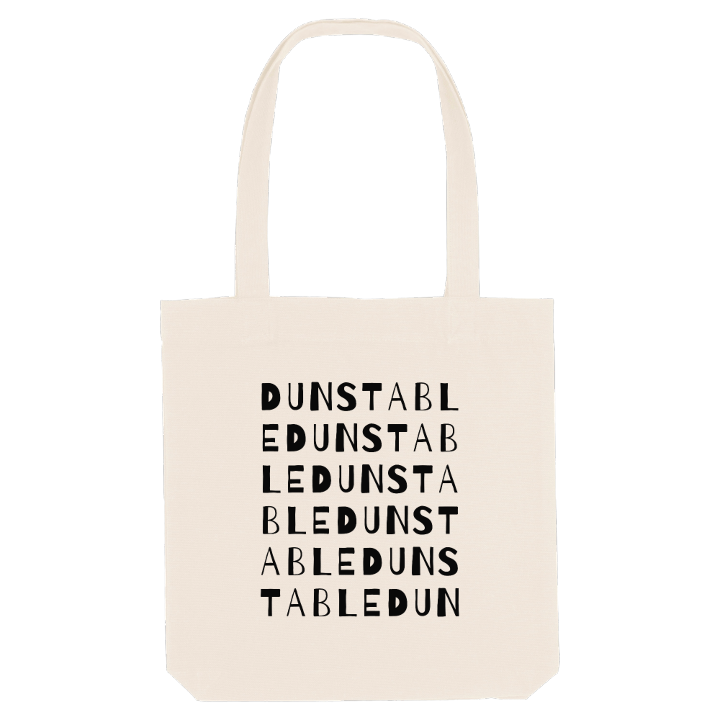 Dunstable ordlek tygkasse – tygkasse från PinShirt
