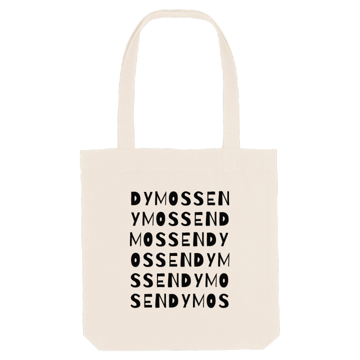 Dymossen ordlek tygkasse – tygkasse från PinShirt