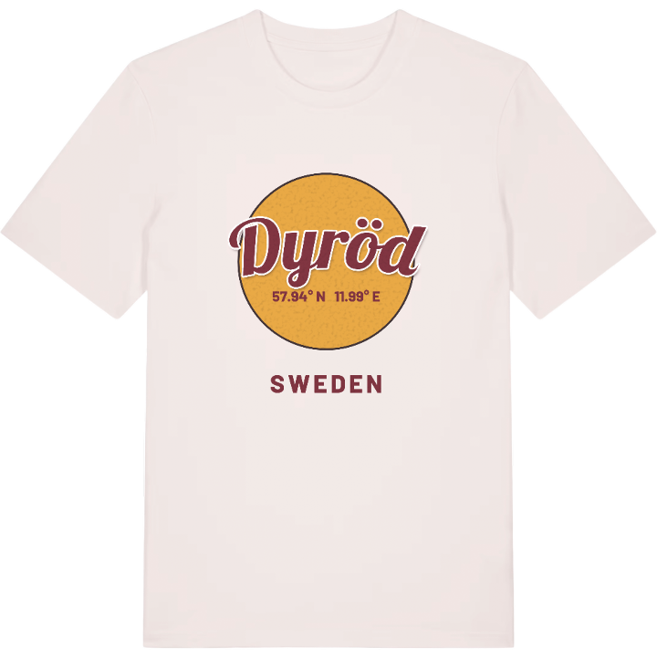 Dyröd cirkel t-shirt – t-shirt från PinShirt