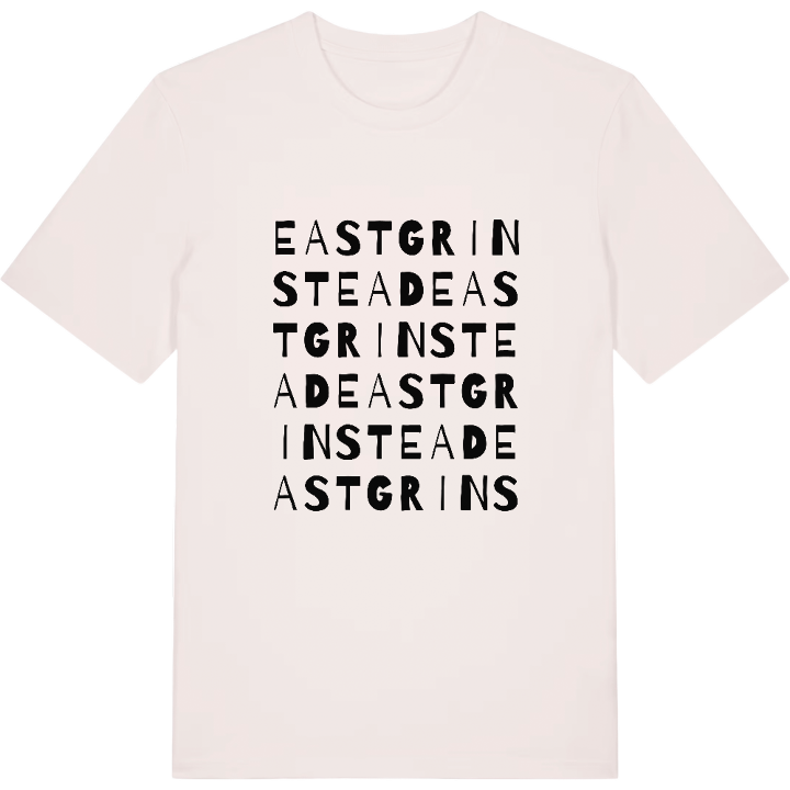 East Grinstead ordlek t-shirt – t-shirt från PinShirt