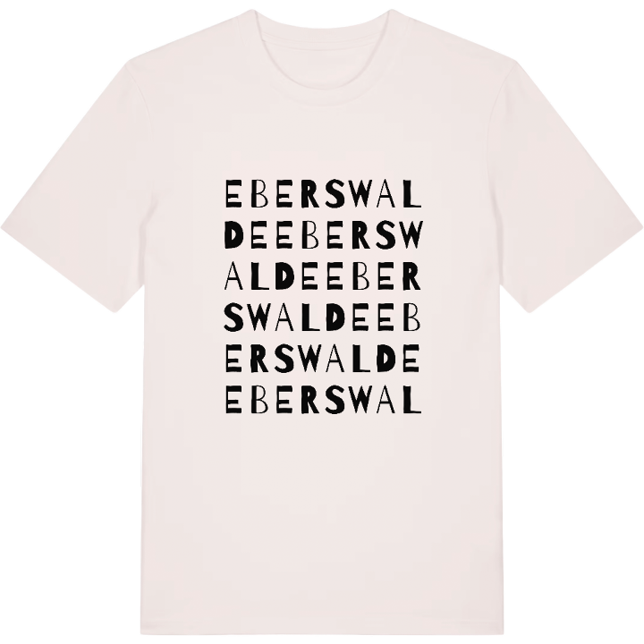 Eberswalde ordlek t-shirt – t-shirt från PinShirt