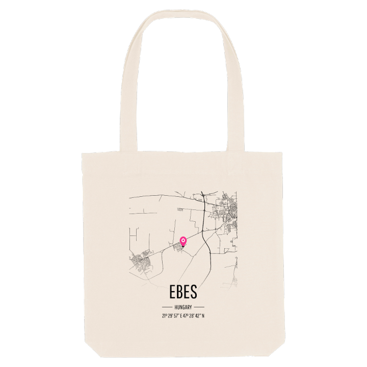 Ebes karta tygkasse – tygkasse från PinShirt