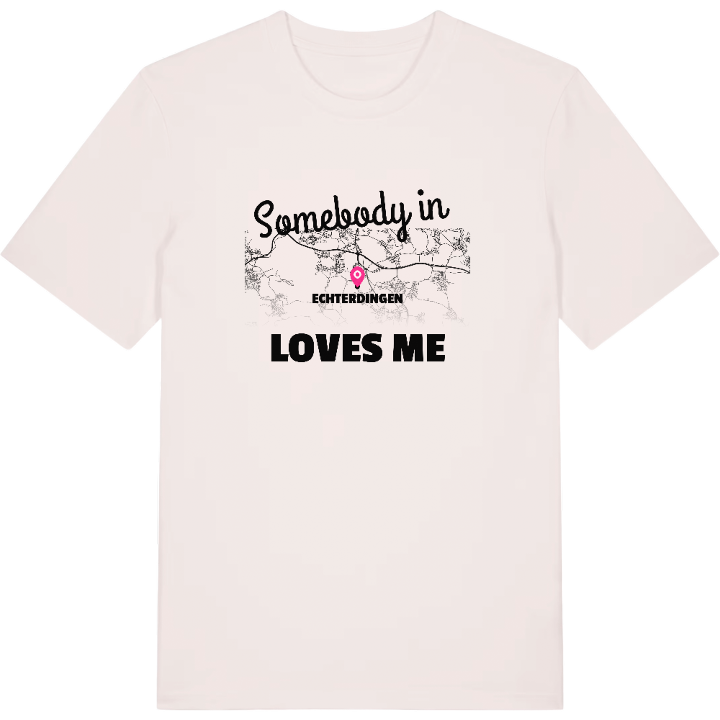 Någon i Echterdingen älskar mig t-shirt – t-shirt från PinShirt