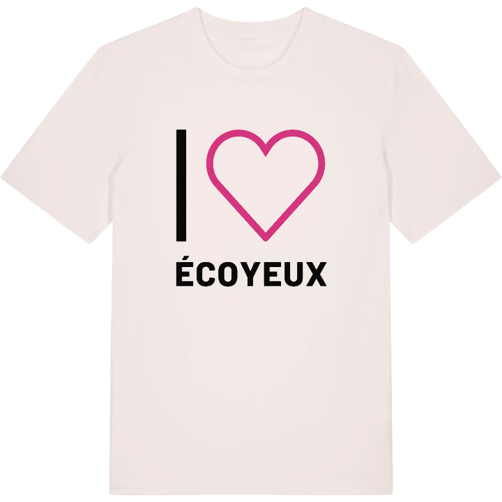 Jag älskar Écoyeux t-shirt stort tryck – t-shirt från PinShirt