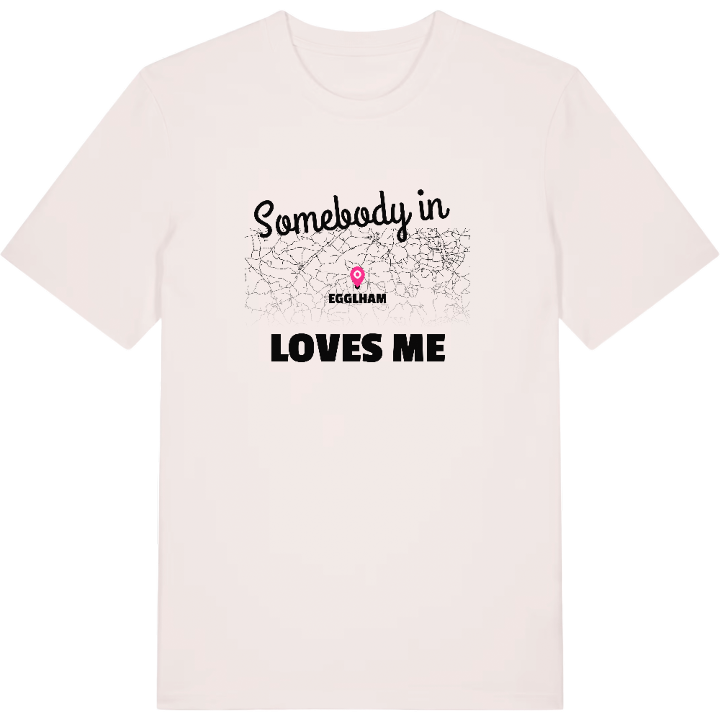 Någon i Egglham älskar mig t-shirt – t-shirt från PinShirt