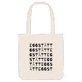 Eggstätt ordlek tygkasse