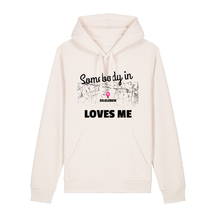 Någon i Eilsleben älskar mig hoodie – hoodie från PinShirt