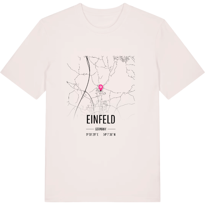 Einfeld karta t-shirt – t-shirt från PinShirt