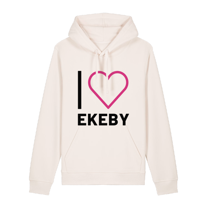 Jag älskar Ekeby hoodie stort tryck – hoodie från PinShirt