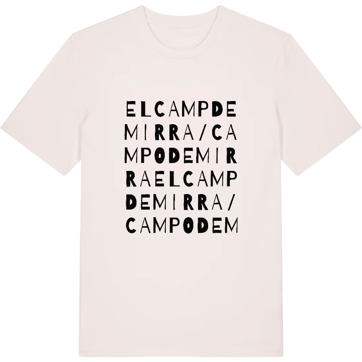 el Camp de Mirra / Campo de Mirra ordlek t-shirt – t-shirt från PinShirt