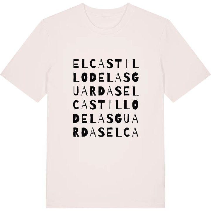 El Castillo de las Guardas ordlek t-shirt – t-shirt från PinShirt