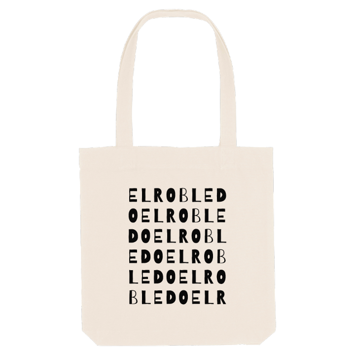 El Robledo ordlek tygkasse – tygkasse från PinShirt