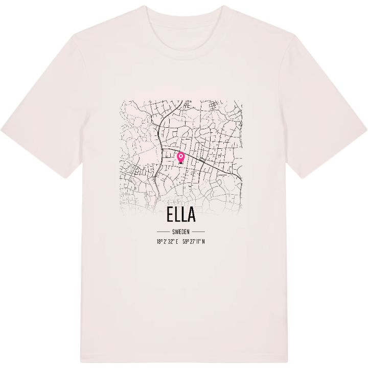 Ella karta t-shirt – t-shirt från PinShirt