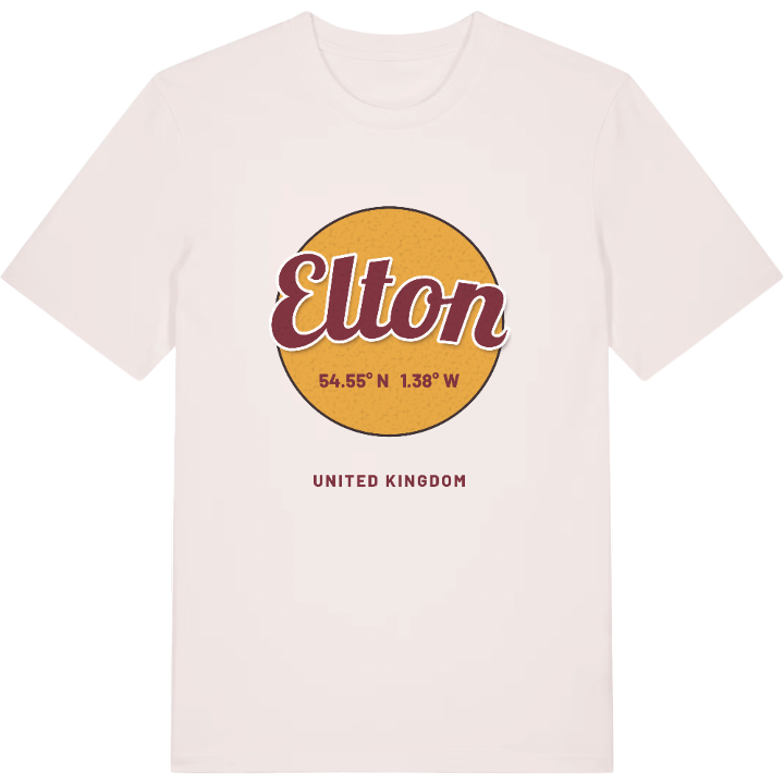 Elton cirkel t-shirt – t-shirt från PinShirt