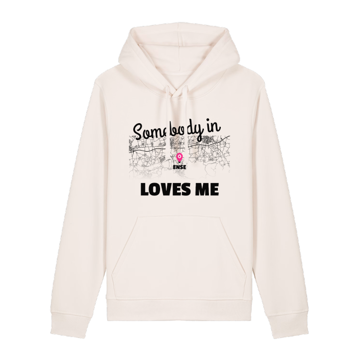 Någon i Ense älskar mig hoodie – hoodie från PinShirt