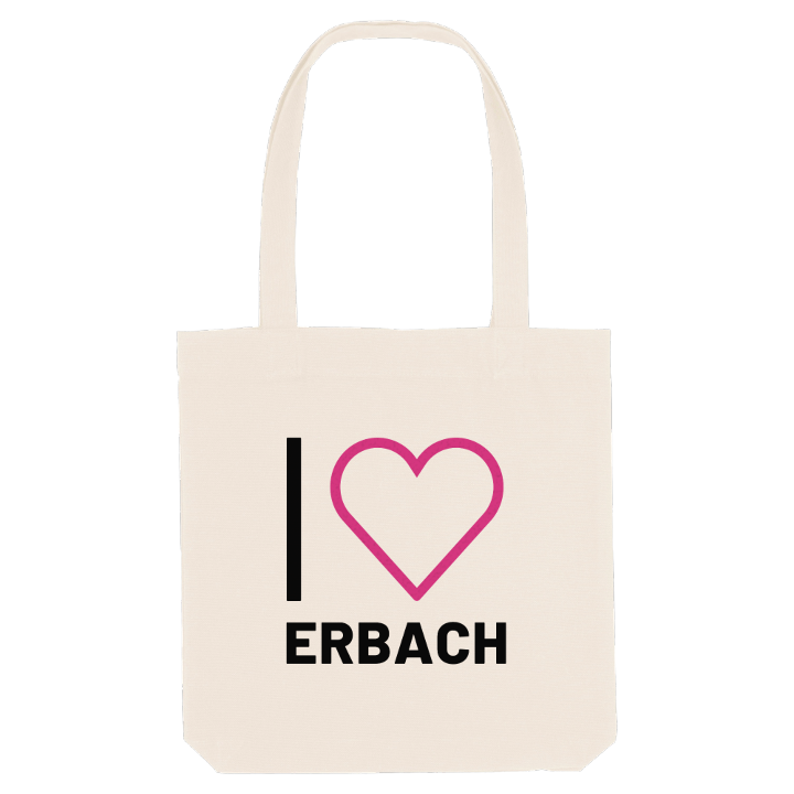 Jag älskar Erbach tygkasse stort tryck – tygkasse från PinShirt