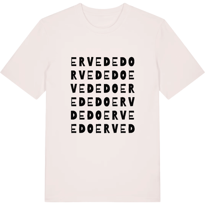 Ervededo ordlek t-shirt – t-shirt från PinShirt