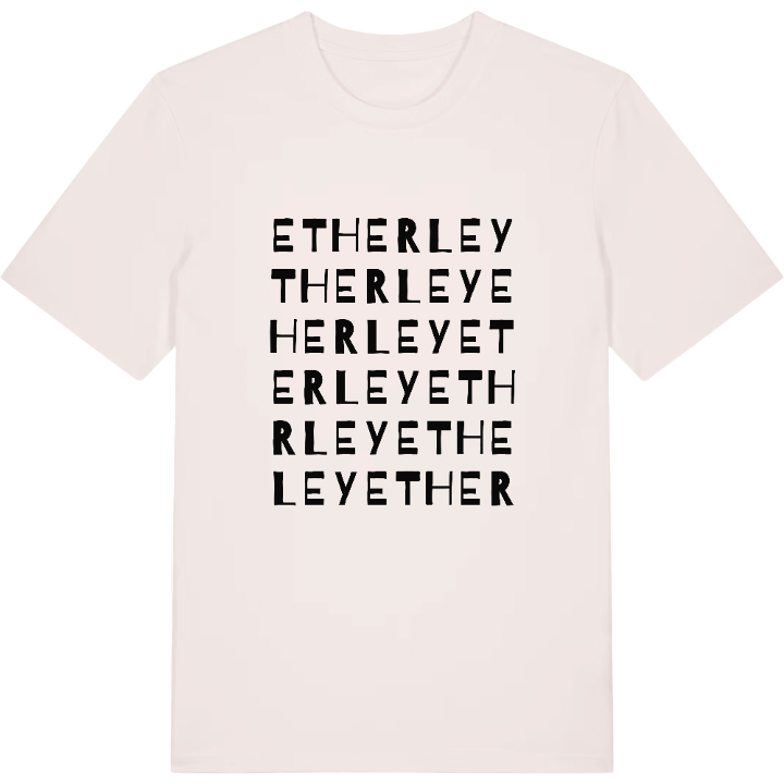 Etherley ordlek t-shirt – t-shirt från PinShirt