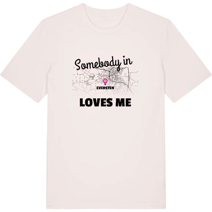 Någon i Eversten älskar mig t-shirt – t-shirt från PinShirt